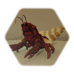 Giant hermit crab with simplified mob logic