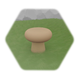 Small Garden Mushroom