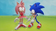 Sonic & Amy Scenes - Amy has Sneakers