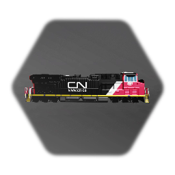 (Canadian National) CN GE EF-644j [ES44DC Type 2] REDONE