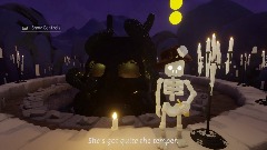 A screenshot taken in Dreams. 1 of 2.