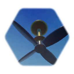 Old wobbling ceiling fan