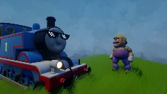 Thomas the Dank Engine meets Wario