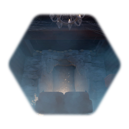 The FirePlace: Remix of All Hallows' Dreams Haunted Room