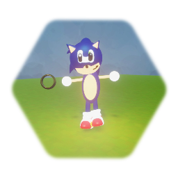 Adventure Sonic Model (SADX)
