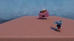 Cuphead cake boss