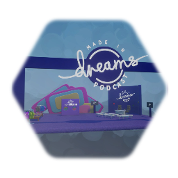 The Made in Dreams Podcast Booth | DreamsCom21