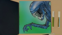 Sketchys Sketch Pad Alien