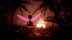 Sunset on the beach evening<uihealth>