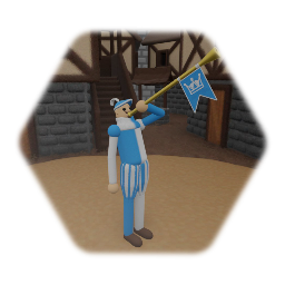Medieval royal herald