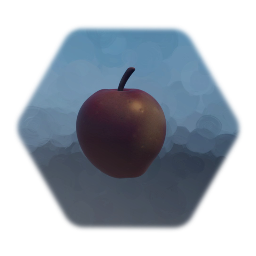 Realistic apple
