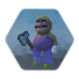 Wario with axe