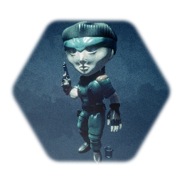 Chibi Solid Snake (Zanzibar)