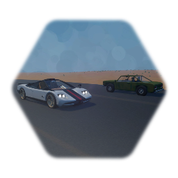 AI Drone Car Test Circuit