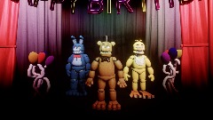 FNAF VHS 01 show stage