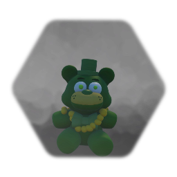 Shamrock freddy plush