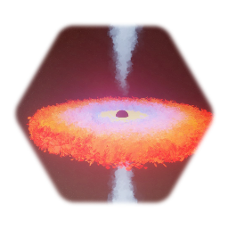 Simple Super Massive Black hole (*MORE ACCURATE*)