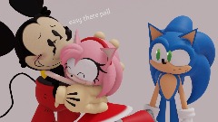 AY || Pictures with Team Sonic