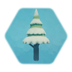 Sapin enneigé