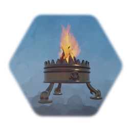 Roman Floor Brazier, Lion