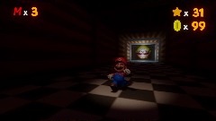 Mario escapes The wario apparition