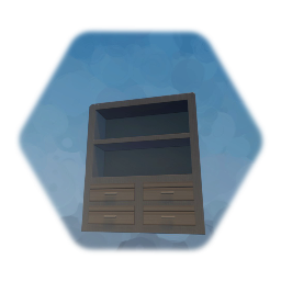 Dresser with Shelves