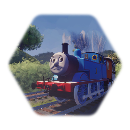 Flat footplate Thomas the Tank Engine