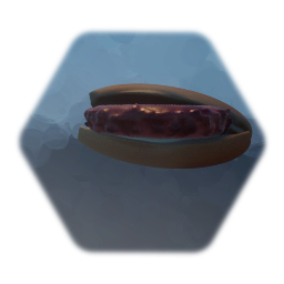 Burger in the hotdog bun