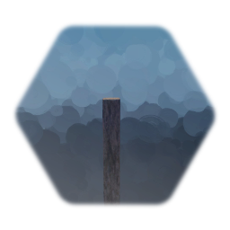 Wood post