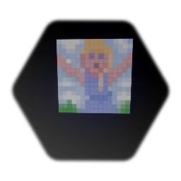 Remix of CoMmunity Pixle Picture Collage Piece (16x16)