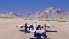 Dreams flight simulator A-10