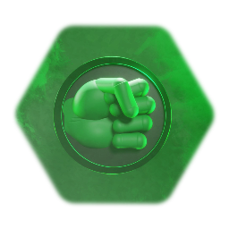 THE INCREDIBLE HULK FIST LOGO