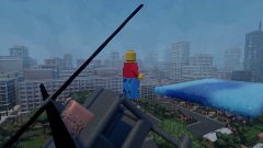 A Man Has Fallen Into A Rescue Helicopter In LEGO City
