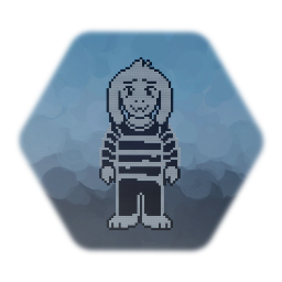 Asriel Dreemurr Sprite (Front and Back)
