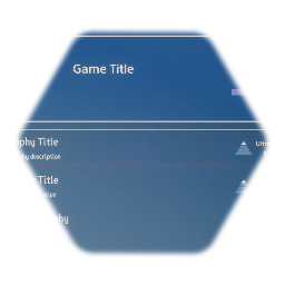 Remix of Remixable PlayStation Trophy menu with instructions
