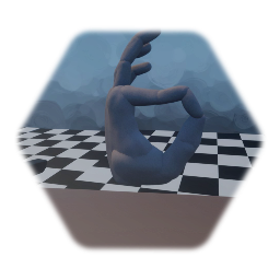Working grab vr hand tracking character