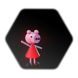 Peppa Pig CGI Rig 3D V1 (read desc for funni)
