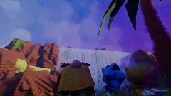 Green hill vaporwave