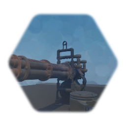 Plasma Infused Minigun inspired by -Fallout 4