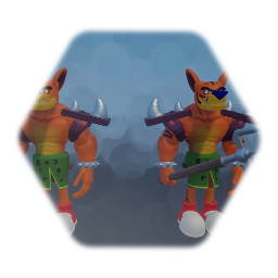 Tiny the Tiger Playable