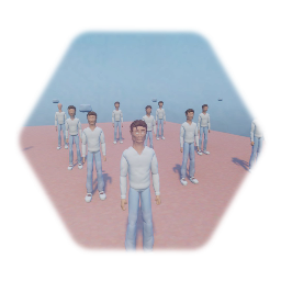 Male Character (with iteration models)