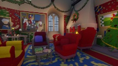 Gryffindor Common Room Christmas
