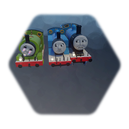 Thomas and Edward Find the pibby Corropted Percy