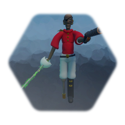 Pirate with Magic Cutlass and Pistol