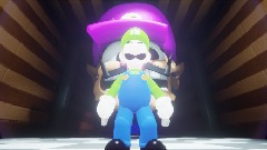 <clue>  THE WALUIGI APPARITION