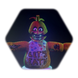 Withered Chica the chiken(stylized)