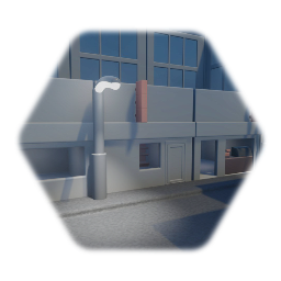 City building kit. Blocks.