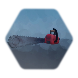 Evil Dead 2 chainsaw weapon pick-up