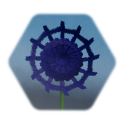 Childhood Marker Flower (Blue Web)