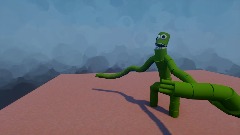 Fnf Green Rainbow friend gameplay